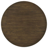 Sweeney Dark Walnut 2-Piece Round Wood Occasional Nesting Table Set from Coaster - Luna Furniture
