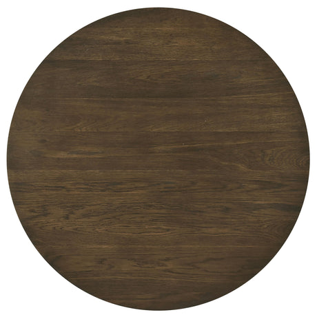 Sweeney Dark Walnut 2-Piece Round Wood Occasional Nesting Table Set from Coaster - Luna Furniture