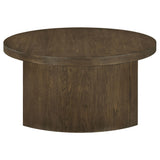 Sweeney Dark Walnut 2-Piece Coffee and End Occasional Table Set from Coaster - Luna Furniture