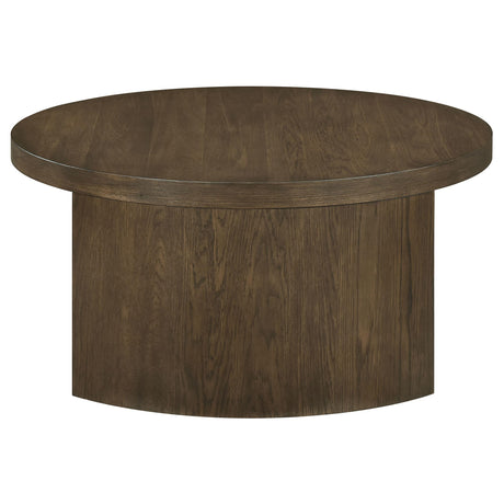 Sweeney Dark Walnut 2-Piece Coffee and End Occasional Table Set from Coaster - Luna Furniture