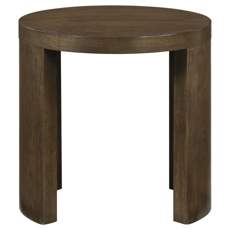 Sweeney Dark Walnut 3-Piece Coffee and End Occasional Table Set from Coaster - Luna Furniture