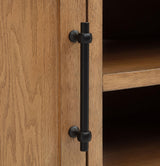 Beasley Golden Oak 2-Door 71-Inch Wood TV Stand Media Console from Coaster - Luna Furniture