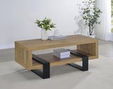 Dinard Mango Engineered Wood Cocktail Coffee Table from Coaster - Luna Furniture