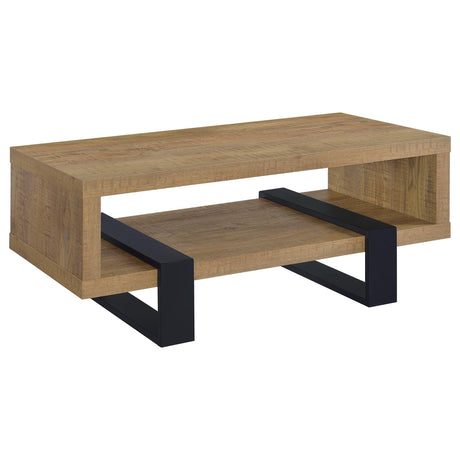 Dinard Mango Engineered Wood Cocktail Coffee Table from Coaster - Luna Furniture