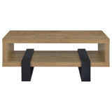 Dinard Mango Engineered Wood Cocktail Coffee Table from Coaster - Luna Furniture
