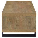 Dinard Mango Engineered Wood Cocktail Coffee Table from Coaster - Luna Furniture