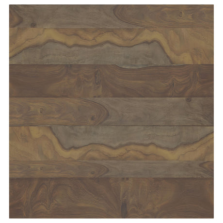 Esther Natural 3-Piece Solid Sheesham Coffee and End Table Set from Coaster - Luna Furniture