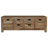 Esther Natural 3-Piece Solid Sheesham Coffee and End Table Set from Coaster - Luna Furniture