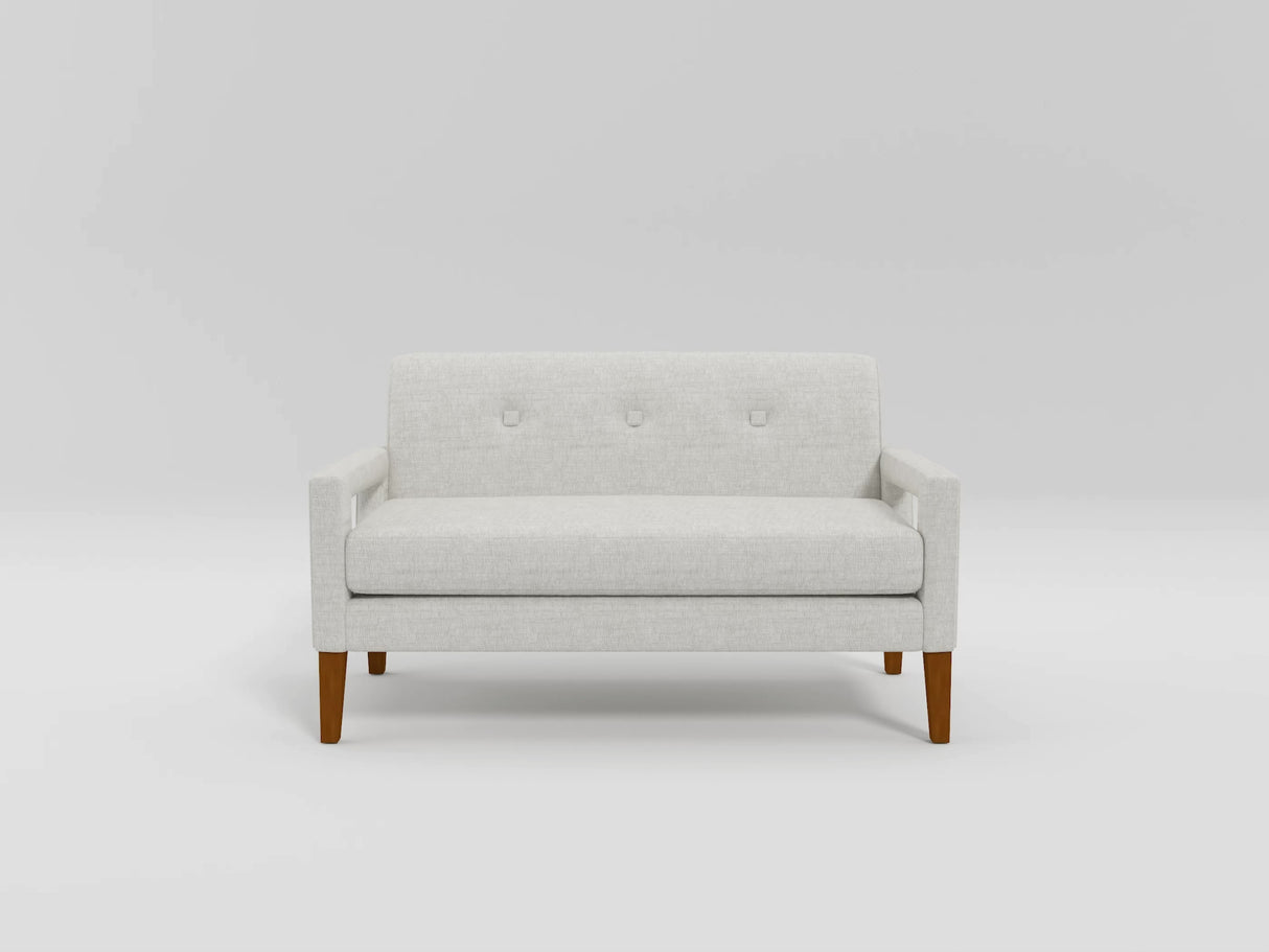 Belfort Beige Loveseat from Homelegance - Luna Furniture