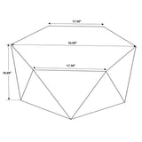 Zalika Natural Hexagonal Coffee Table from Coaster - Luna Furniture