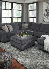 Tracling Slate Oversized Ottoman from Ashley - Luna Furniture