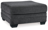 Tracling Slate 3-Piece Sectional with Ottoman from Ashley Furniture - Luna Furniture