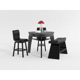 Hillshaw Espresso Pub Chair, Set of 2 from Homelegance - Luna Furniture