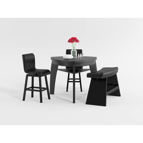 Hillshaw Espresso Pub Chair, Set of 2 from Homelegance - Luna Furniture