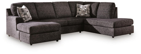 Lentiz Onyx 2-Piece Sectional with Chaise from Ashley - Luna Furniture