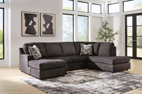 Lentiz Onyx 2-Piece Sectional with Chaise from Ashley - Luna Furniture