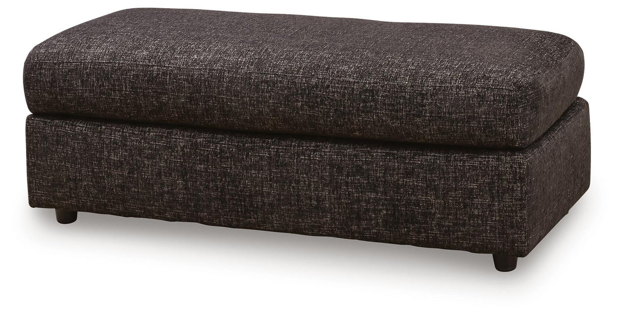 Lentiz Onyx Oversized Accent Ottoman from Ashley Furniture - Luna Furniture