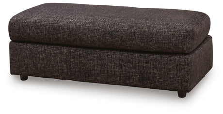 Lentiz Onyx Oversized Accent Ottoman from Ashley Furniture - Luna Furniture