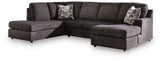 Lentiz Onyx 2-Piece Sectional with Chaise from Ashley Furniture - Luna Furniture
