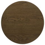 Kessler Brown 2-piece Round Sculptural Wood Coffee Table Set from Coaster - Luna Furniture