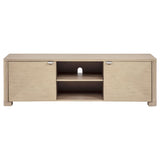 Marcelo Light Elm 71-inch TV Stand Media Console from Coaster - Luna Furniture
