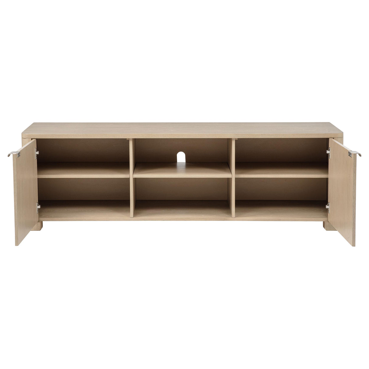 Marcelo Light Elm 71-inch TV Stand Media Console from Coaster - Luna Furniture