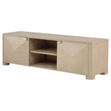 Marcelo Light Elm 71-inch TV Stand Media Console from Coaster - Luna Furniture