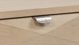 Marcelo Light Elm Wood End Table with Drawer and Shelf from Coaster - Luna Furniture
