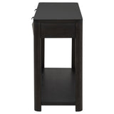 Marcelo Coffee Sofa Console Table with 2 Drawers and Shelf from Coaster - Luna Furniture
