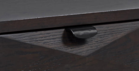 Marcelo Coffee Sofa Console Table with 2 Drawers and Shelf from Coaster - Luna Furniture