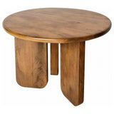 Dale Honey Mango 2-Piece Round Mango Wood Coffee and End Table Set from Coaster - Luna Furniture