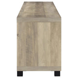 Sachin Antique Pine 3-Piece Entertainment Center With 79" TV Stand from Coaster - Luna Furniture
