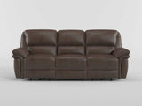 Proctor Brown Microfiber Power Double Reclining Sofa from Homelegance - Luna Furniture