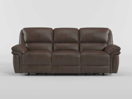 Proctor Brown Microfiber Power Double Reclining Sofa from Homelegance - Luna Furniture
