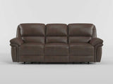 Proctor Brown Microfiber Double Reclining Sofa from Homelegance - Luna Furniture