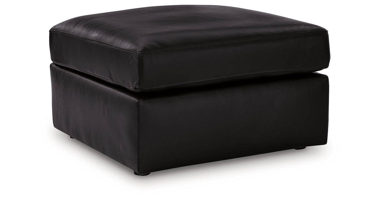 ModMax II Black Oversized Accent Ottoman from Ashley - Luna Furniture