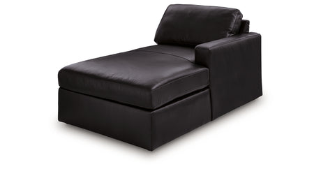 ModMax II Black Right-Arm Facing Corner Chaise from Ashley - Luna Furniture