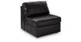 ModMax II Black Armless Chair from Ashley - Luna Furniture