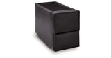 ModMax II Black Console with Storage from Ashley - Luna Furniture