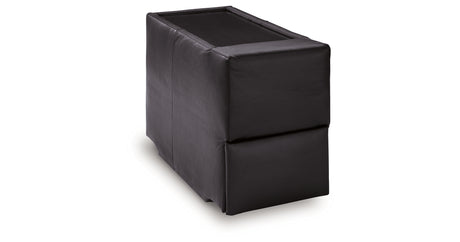 ModMax II Black Console with Storage from Ashley - Luna Furniture