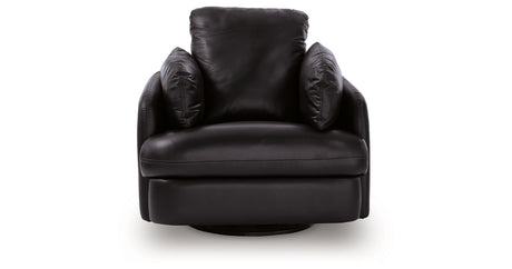 ModMax II Black Swivel Glider Recliner from Ashley - Luna Furniture