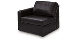 ModMax II Black Left-Arm Facing Corner Chair from Ashley - Luna Furniture