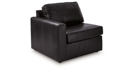 ModMax II Black Left-Arm Facing Corner Chair from Ashley Furniture - Luna Furniture