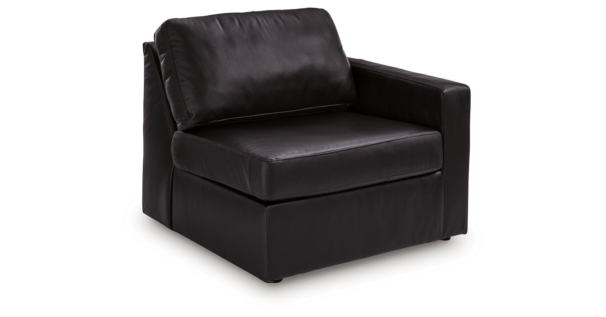 ModMax II Black Right-Arm Facing Corner Chair from Ashley - Luna Furniture