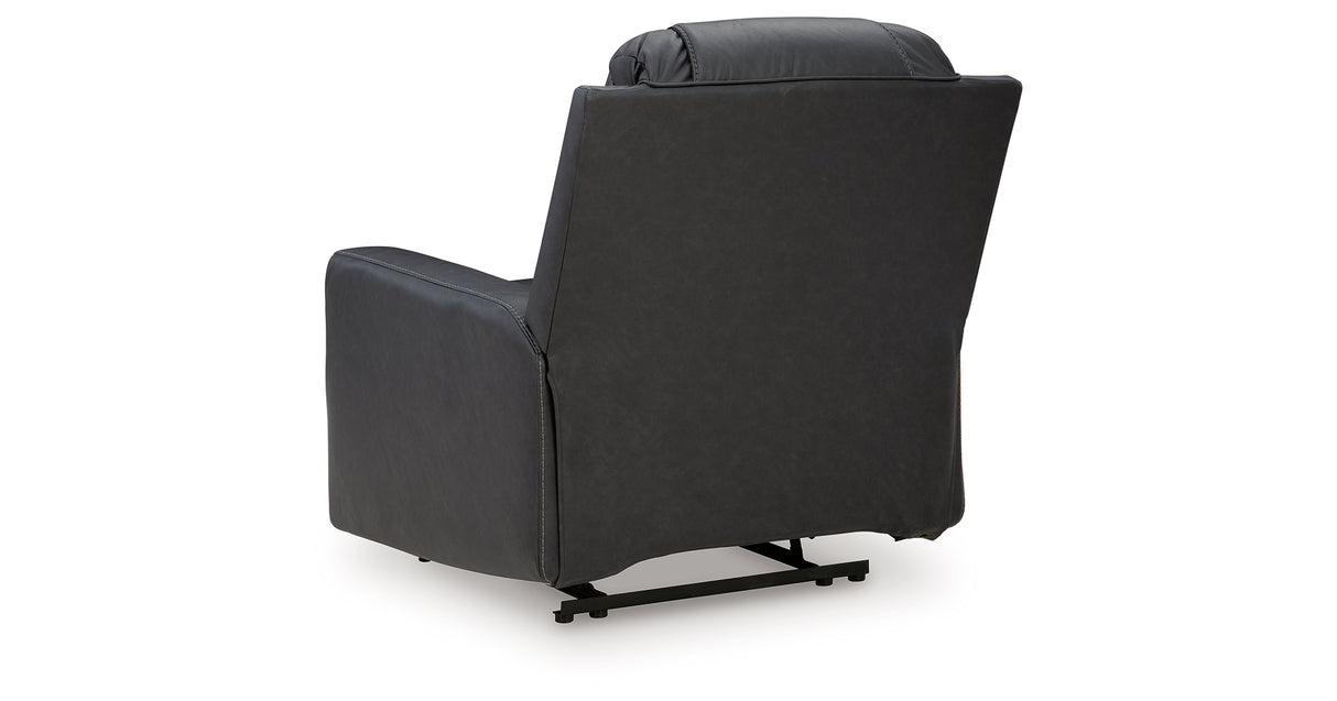 Mackmenville Carbon Recliner from Ashley Furniture - Luna Furniture