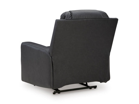 Mackmenville Carbon Recliner from Ashley - Luna Furniture