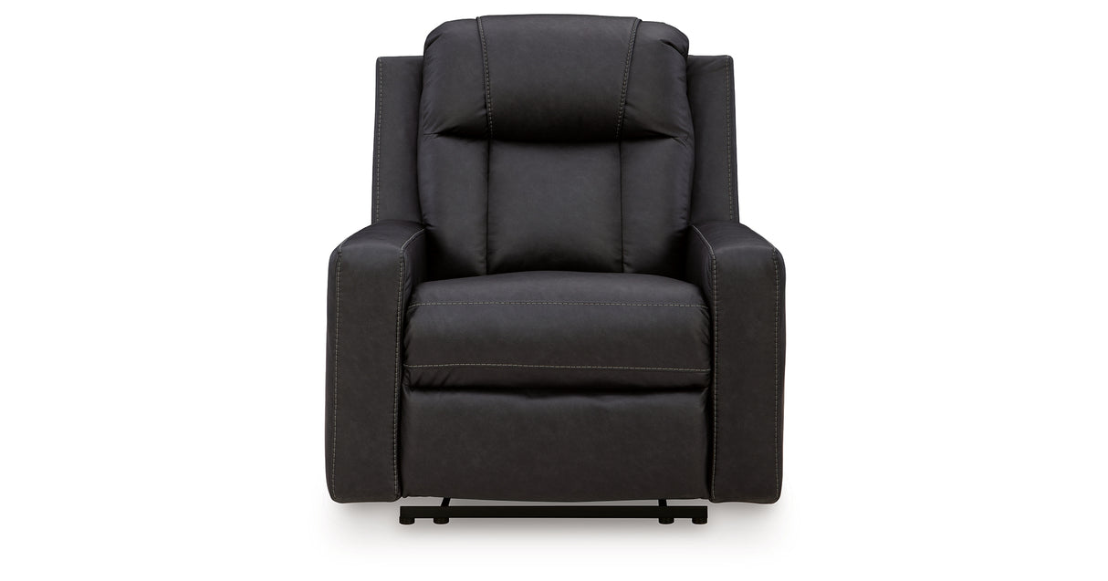 Mackmenville Carbon Recliner from Ashley Furniture - Luna Furniture