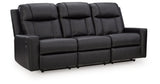 Mackmenville Carbon Reclining Sofa from Ashley Furniture - Luna Furniture