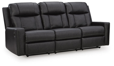 Mackmenville Carbon Reclining Sofa from Ashley Furniture - Luna Furniture