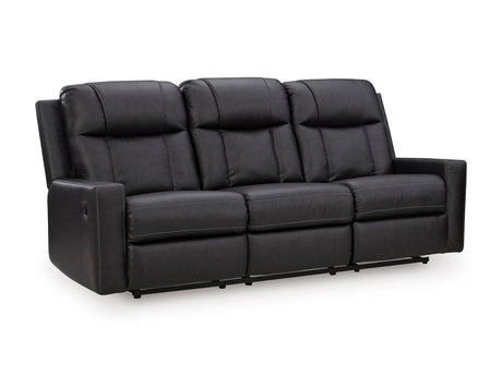 Mackmenville Carbon Reclining Sofa from Ashley - Luna Furniture